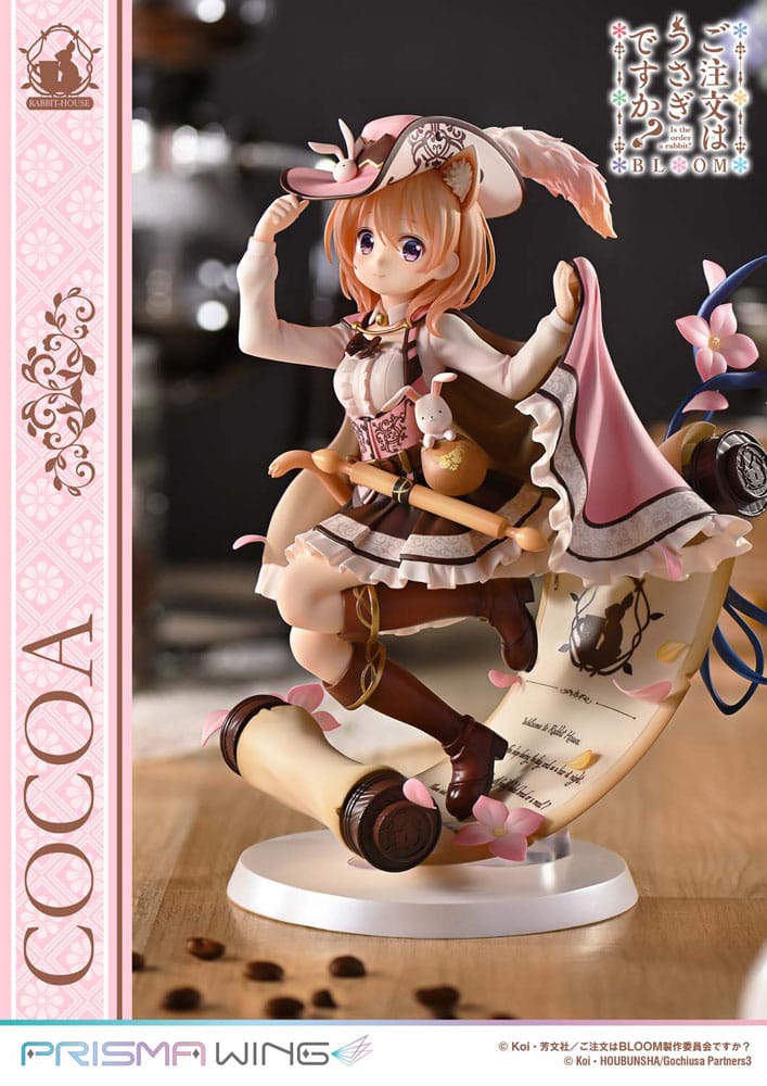 Is the Order a Rabbit? Bloom Prisma Wing PVC Statue 1/7 Cocoa 21 cm     