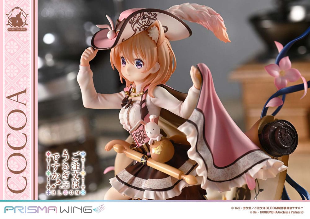 Is the Order a Rabbit? Bloom Prisma Wing PVC Statue 1/7 Cocoa 21 cm     