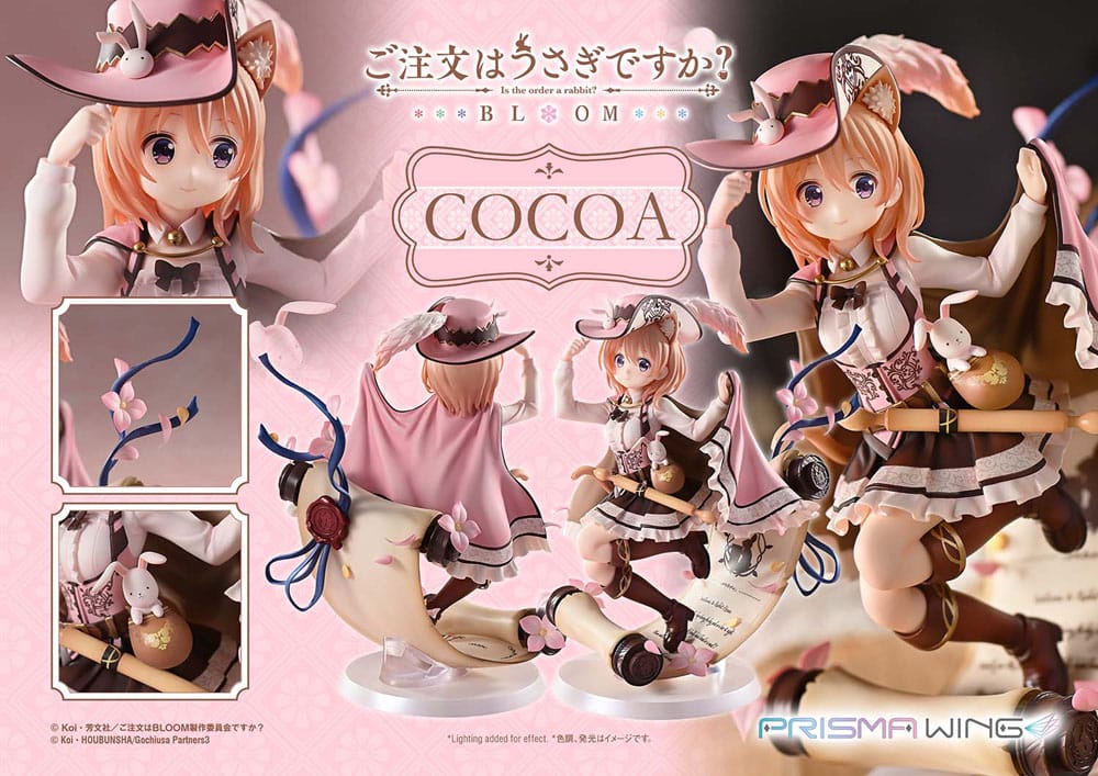 Is the Order a Rabbit? Bloom Prisma Wing PVC Statue 1/7 Cocoa 21 cm     