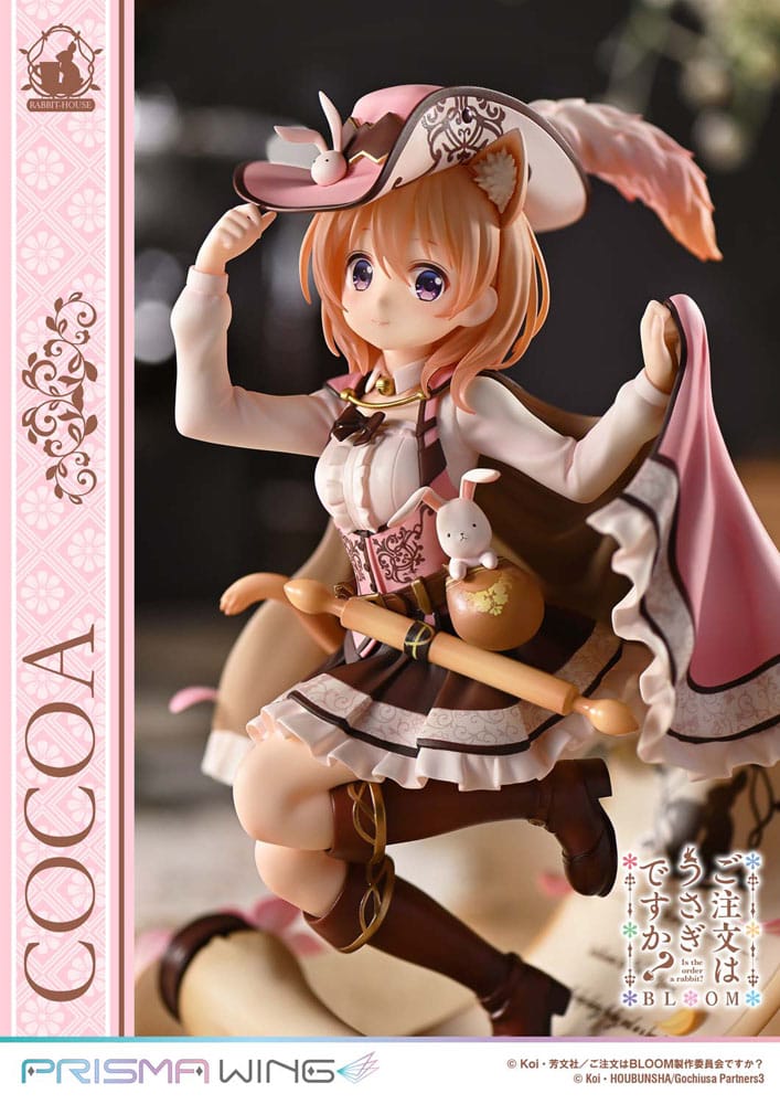 Is the Order a Rabbit? Bloom Prisma Wing PVC Statue 1/7 Cocoa 21 cm     