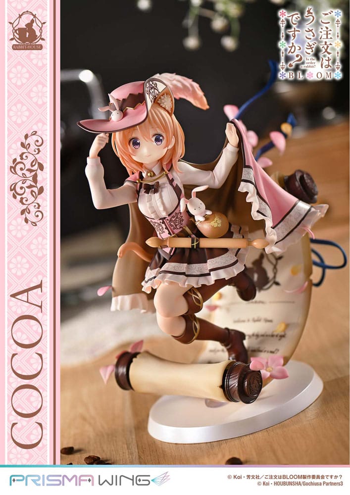 Is the Order a Rabbit? Bloom Prisma Wing PVC Statue 1/7 Cocoa 21 cm     