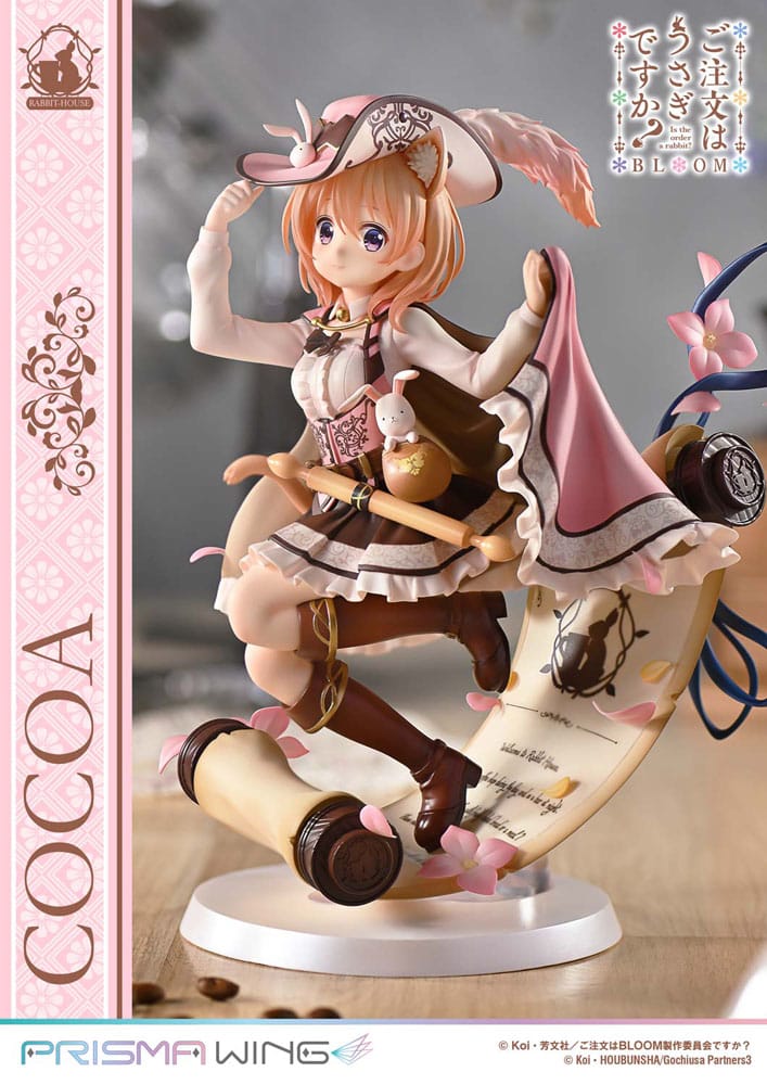 Is the Order a Rabbit? Bloom Prisma Wing PVC Statue 1/7 Cocoa 21 cm     
