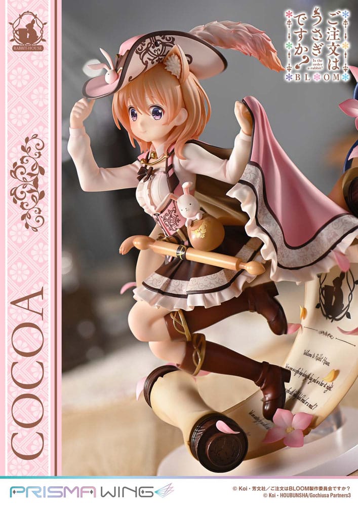 Is the Order a Rabbit? Bloom Prisma Wing PVC Statue 1/7 Cocoa 21 cm     