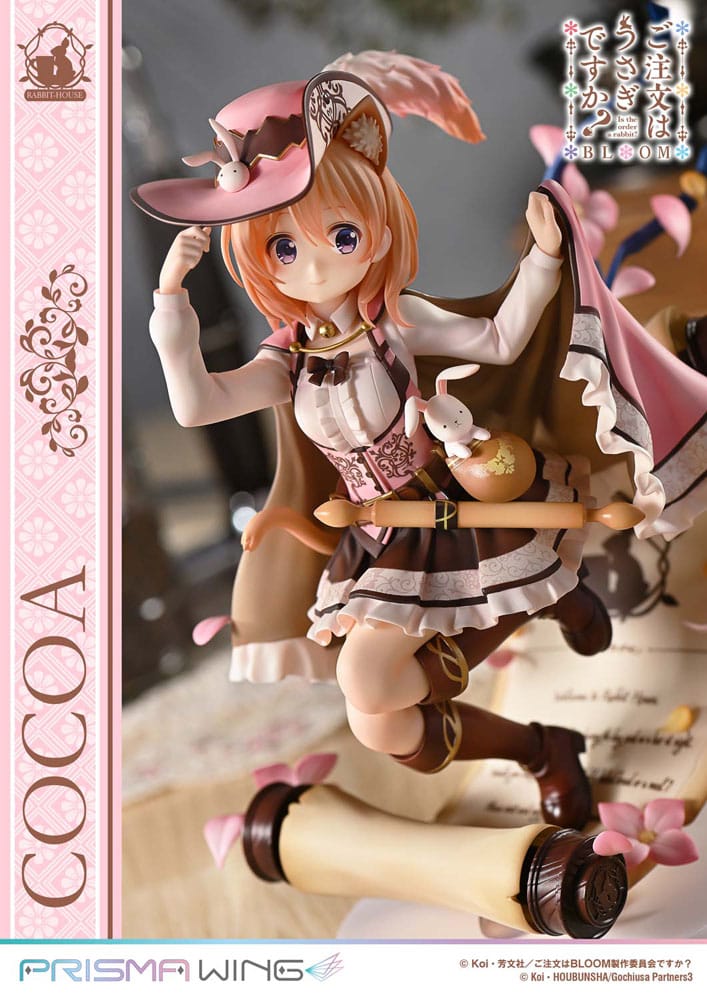 Is the Order a Rabbit? Bloom Prisma Wing PVC Statue 1/7 Cocoa 21 cm     