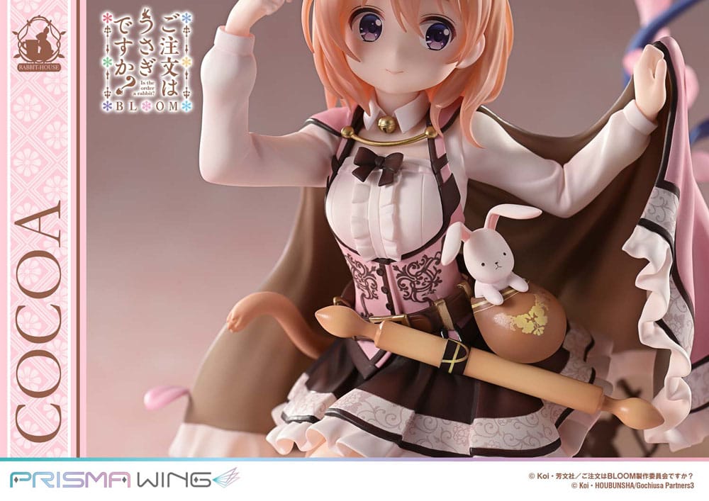 Is the Order a Rabbit? Bloom Prisma Wing PVC Statue 1/7 Cocoa 21 cm     
