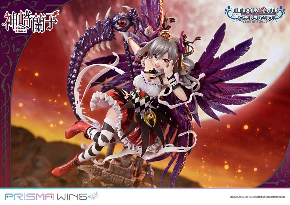Idolmaster Cinderella Girls Prisma Wing PVC Statue 1/7 Kakuseimaou Ranko Kanzaki 32 cm 
