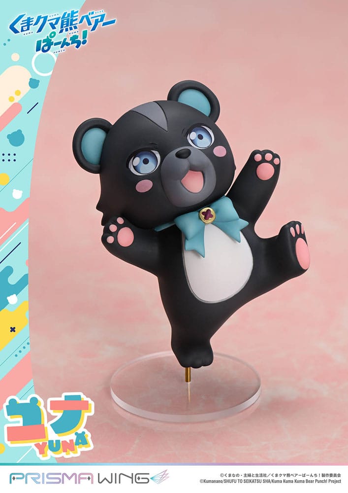 Kuma Kuma Kuma Bear Punch! Prisma Wing PVC Statue 1/7 Yuna Deluxe Version 28 cm  