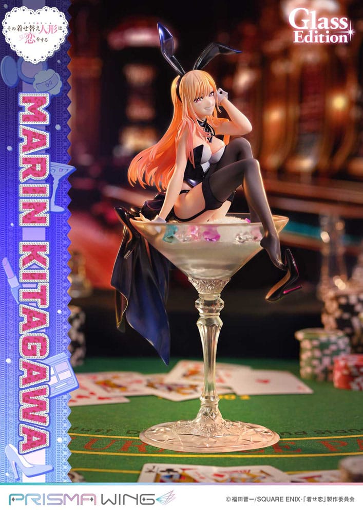 My Dress-Up Darling Prisma Wing PVC Statue 1/7 Marin Kitagawa Glass Edition 29 cm      