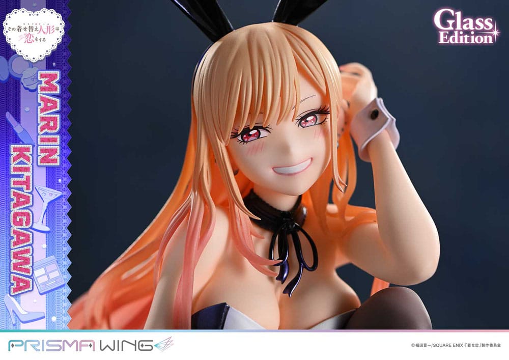 My Dress-Up Darling Prisma Wing PVC Statue 1/7 Marin Kitagawa Glass Edition 29 cm      