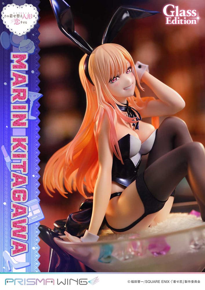 My Dress-Up Darling Prisma Wing PVC Statue 1/7 Marin Kitagawa Glass Edition 29 cm      