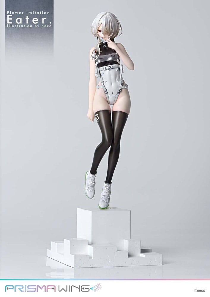 Flower Imitation Prisma Wing PVC Statue 1/7 Eater Illustration by neco 32 cm