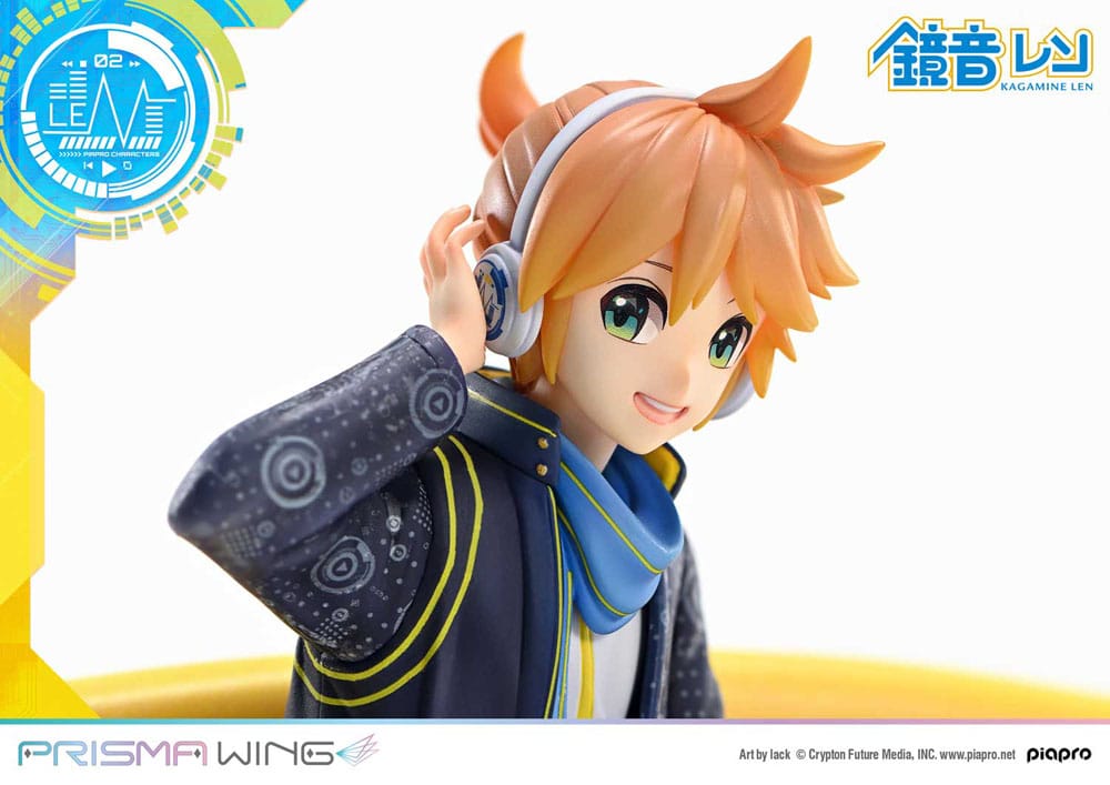Vocaloid Piapro Characters Prisma Wing PVC Statue 1/7 Kagamine Len (Art by lack) 18 cm    