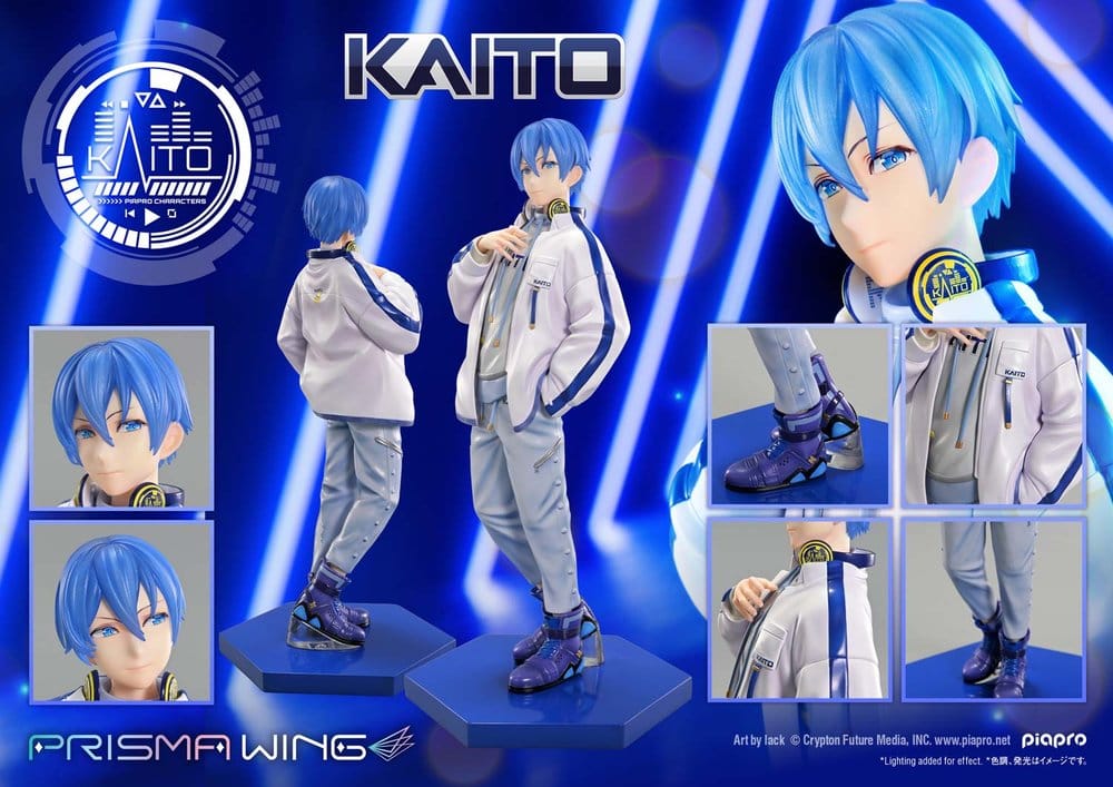 Piapro Characters Prisma Wing Figur 1/7 KAITO "Art by lack" 24 cm