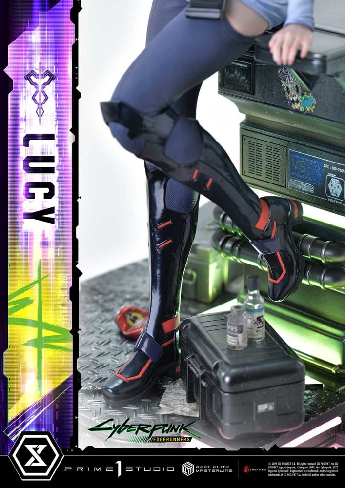Cyberpunk: Edgerunners Real Elite Masterline Series Statue 1/4 Lucy 50 cm