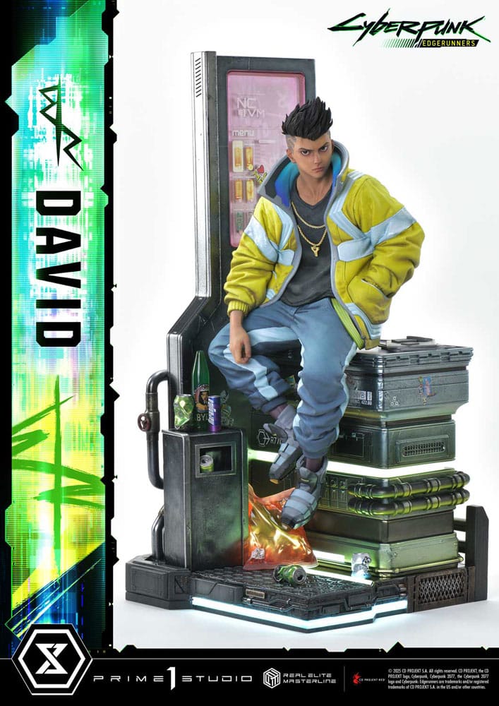Cyberpunk: Edgerunners Real Elite Masterline Series Statue 1/4 David 58 cm    