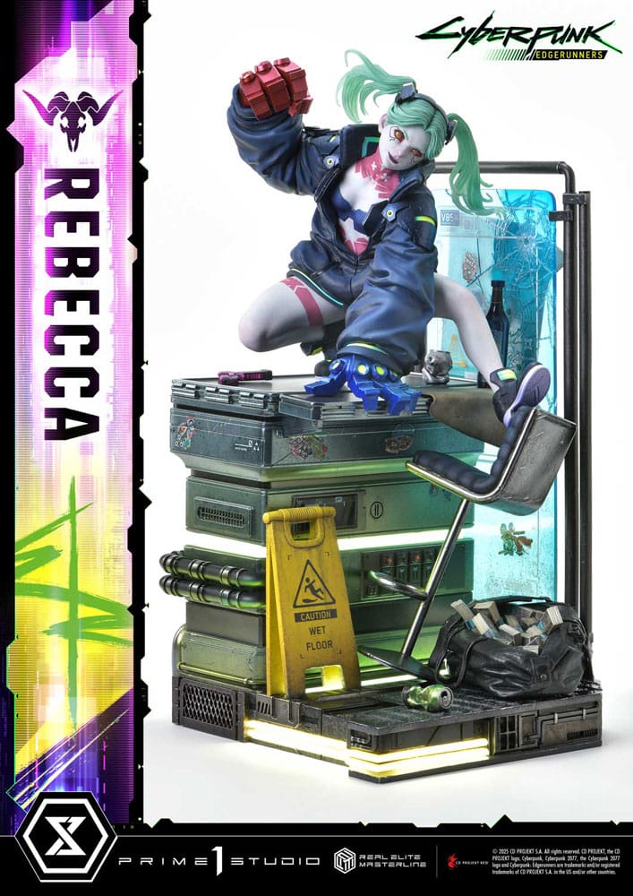 Cyberpunk: Edgerunners Real Elite Masterline Series Statue 1/4 Rebecca 54 cm      