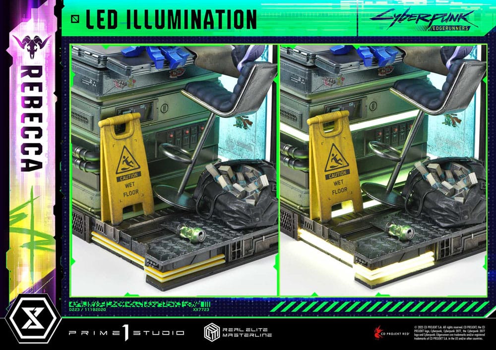 Cyberpunk: Edgerunners Real Elite Masterline Series Statue 1/4 Rebecca 54 cm      