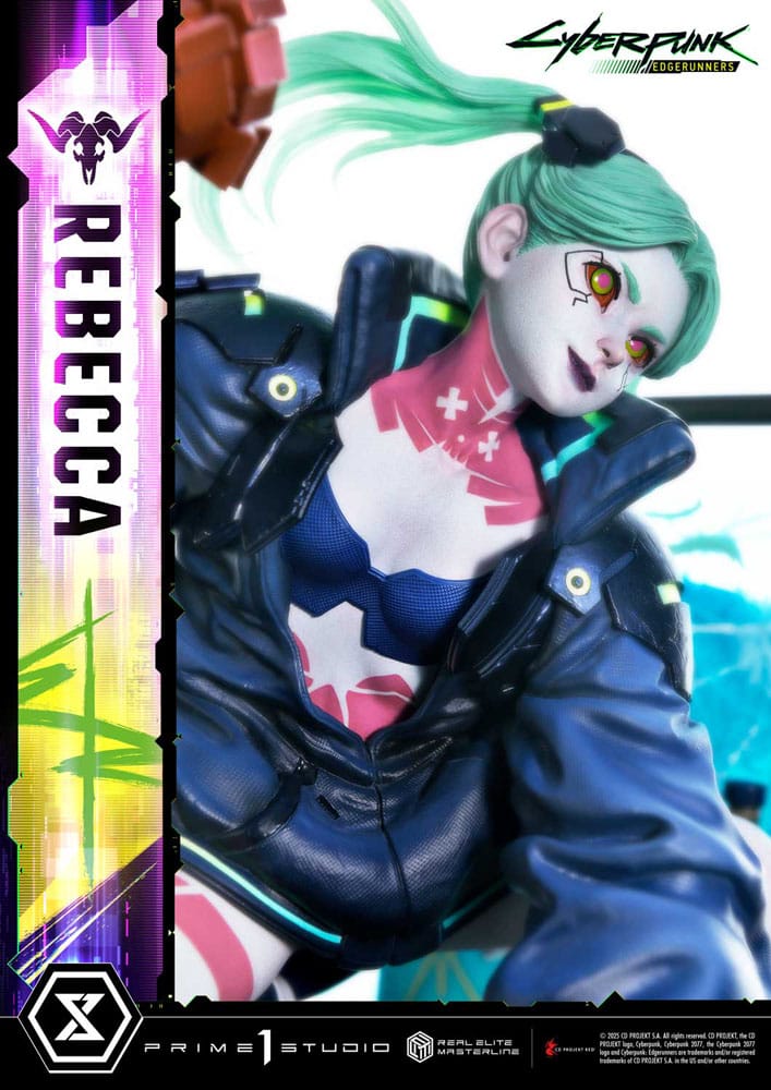Cyberpunk: Edgerunners Real Elite Masterline Series Statue 1/4 Rebecca 54 cm      