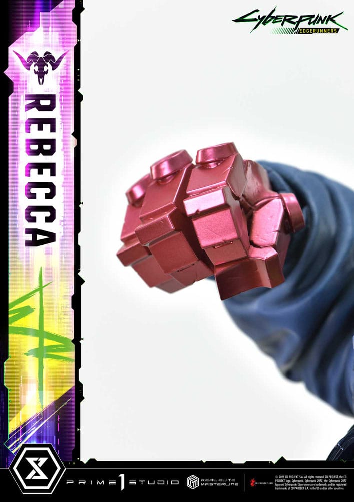 Cyberpunk: Edgerunners Real Elite Masterline Series Statue 1/4 Rebecca 54 cm      