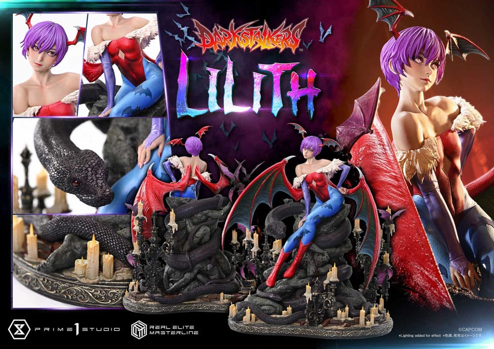 Darkstalkers Real Elite Masterline Series Statue 1/4 Lilith 52 cm     