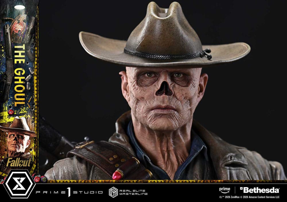 Fallout (TV Series) Real Elite Masterline Series Statue 1/4 The Ghoul 64 cm     