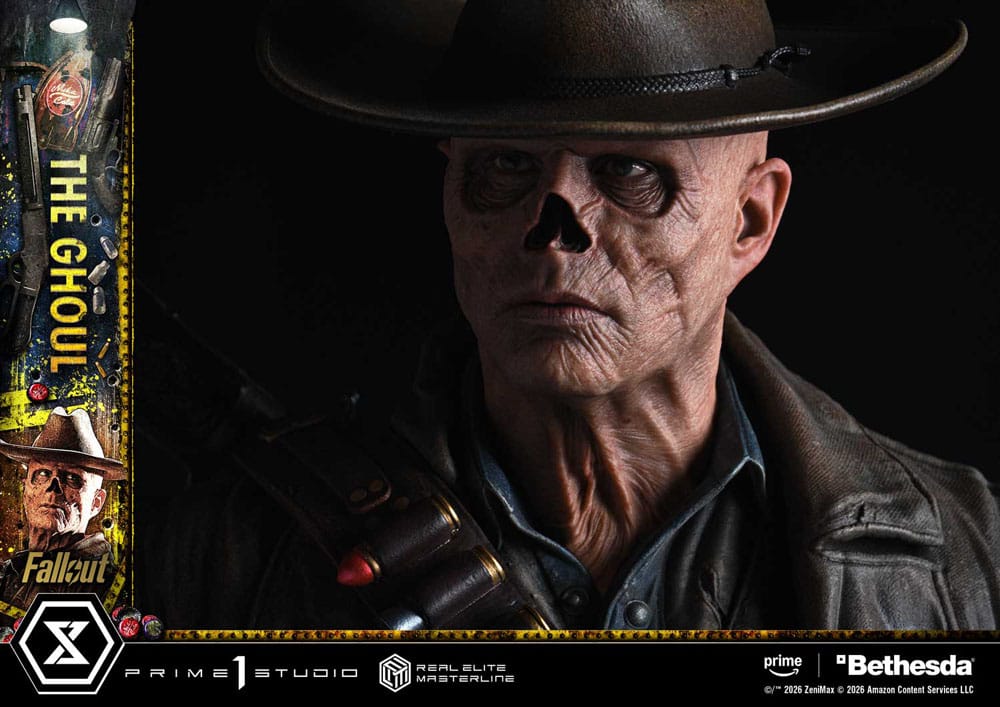 Fallout (TV Series) Real Elite Masterline Series Statue 1/4 The Ghoul 64 cm     