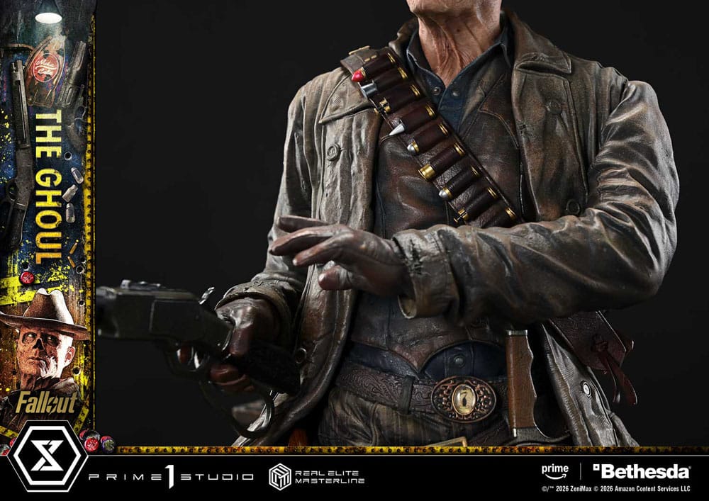 Fallout (TV Series) Real Elite Masterline Series Statue 1/4 The Ghoul 64 cm     