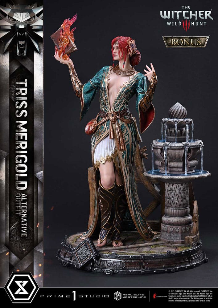 The Witcher 3: Wild Hunt Real Elite Masterline Series Statue 1/4 Triss Merigold Bonus Version 52 cm     