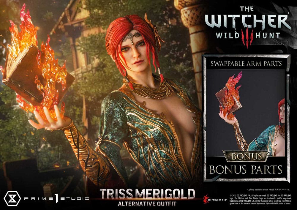 The Witcher 3: Wild Hunt Real Elite Masterline Series Statue 1/4 Triss Merigold Bonus Version 52 cm     