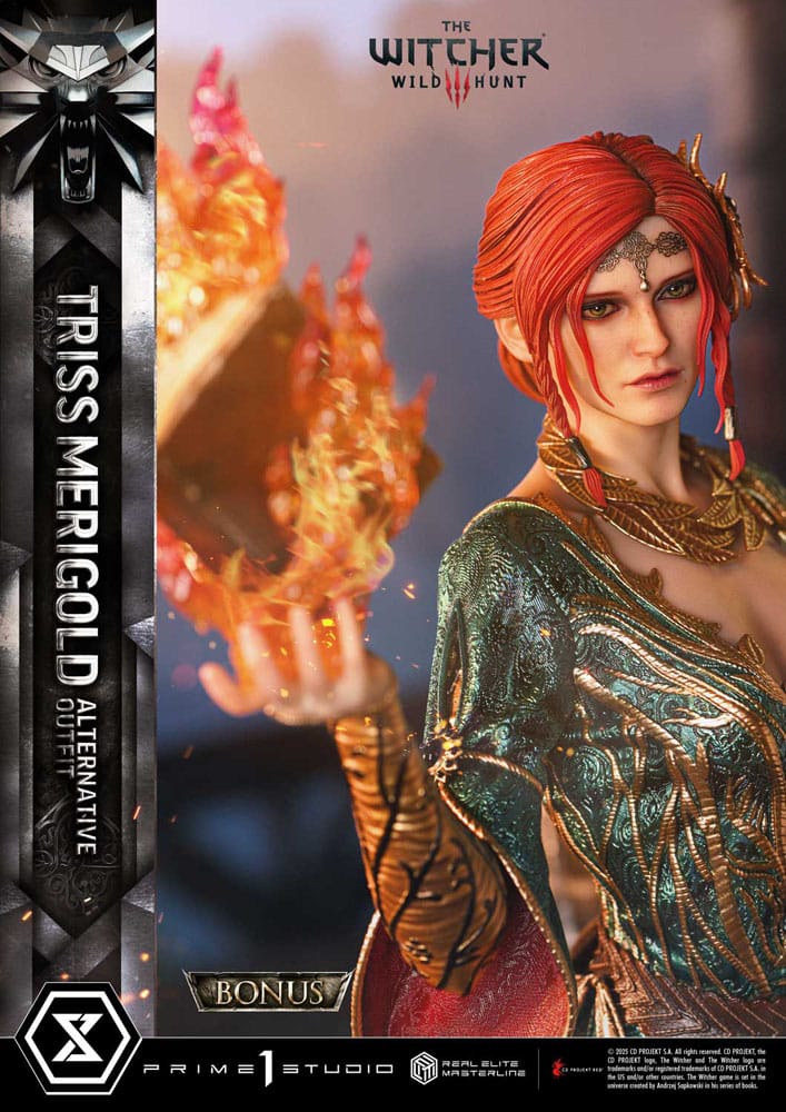 The Witcher 3: Wild Hunt Real Elite Masterline Series Statue 1/4 Triss Merigold Bonus Version 52 cm     