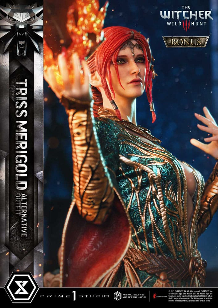 The Witcher 3: Wild Hunt Real Elite Masterline Series Statue 1/4 Triss Merigold Bonus Version 52 cm     
