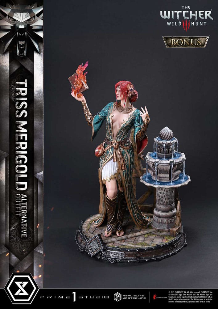 The Witcher 3: Wild Hunt Real Elite Masterline Series Statue 1/4 Triss Merigold Bonus Version 52 cm     