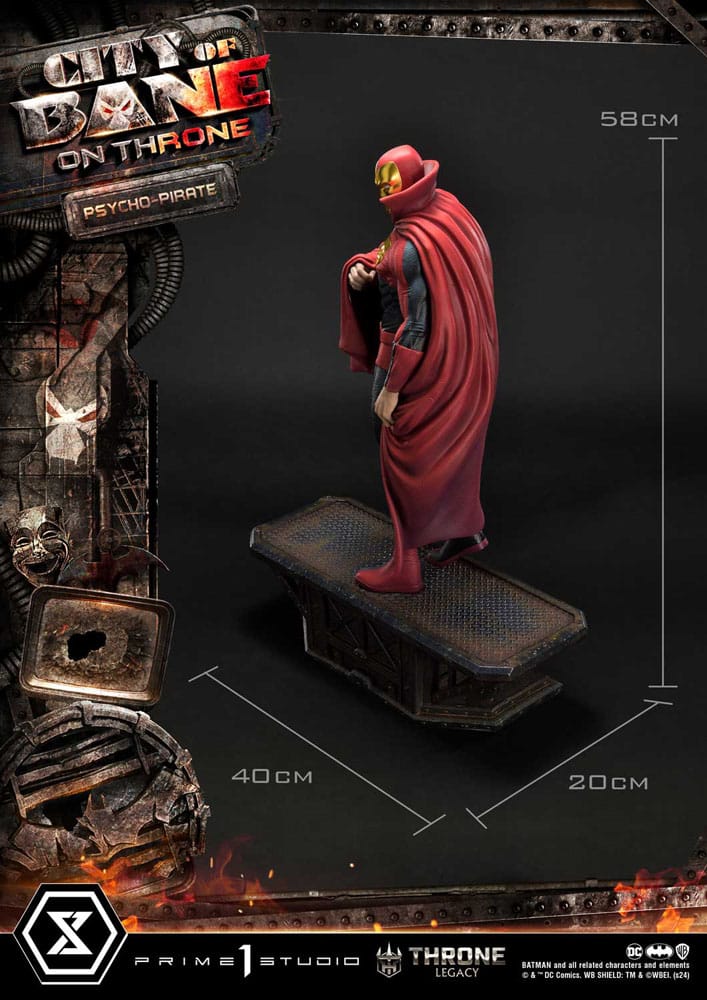 DC Comics Throne Legacy Collection Statue 1/4 Psycho Pirate 58 cm