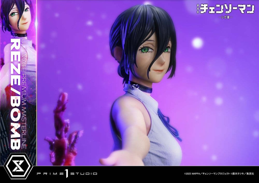 Chainsaw Man Ultimate Premium Masterline Series Statue 1/4 The Movie: Reze Arc REZE/BOMB 56 cm