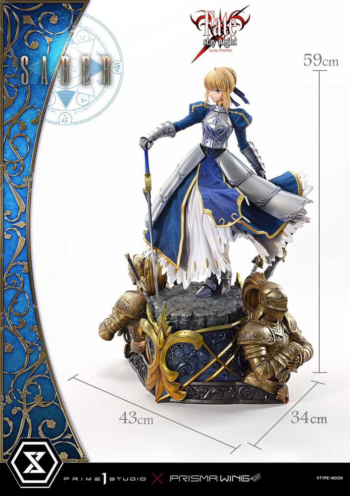Fate/Stay Night Ultimate Premium Masterline Series Statue 1/4 Saber 59 cm           