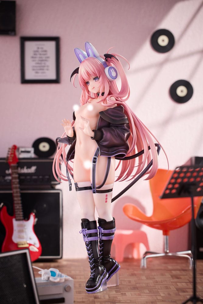 Original Character PVC Statue 1/6 Usamimi Headphone Lulumu Illustrated by Tamano Kedama Deluxe Edition 32 cm