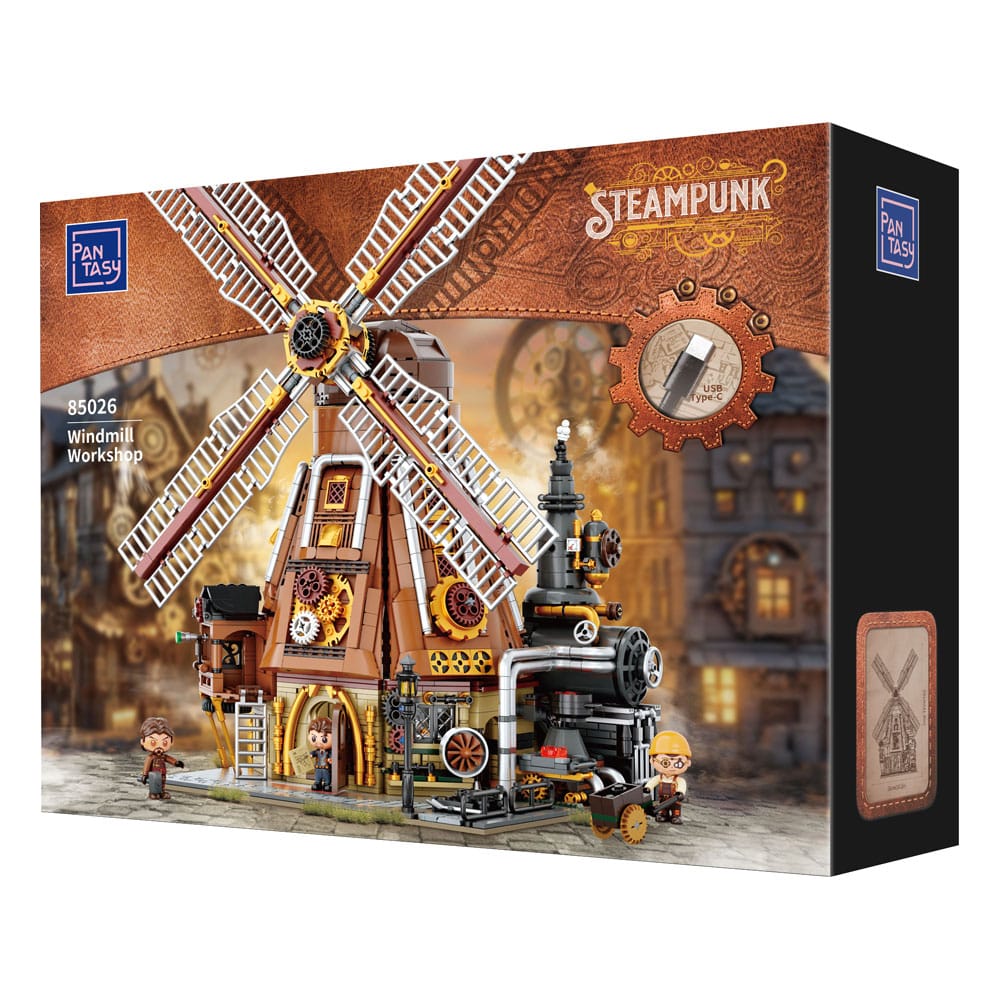 Pantasy Original Bauset Steampunk Windmill Workshop