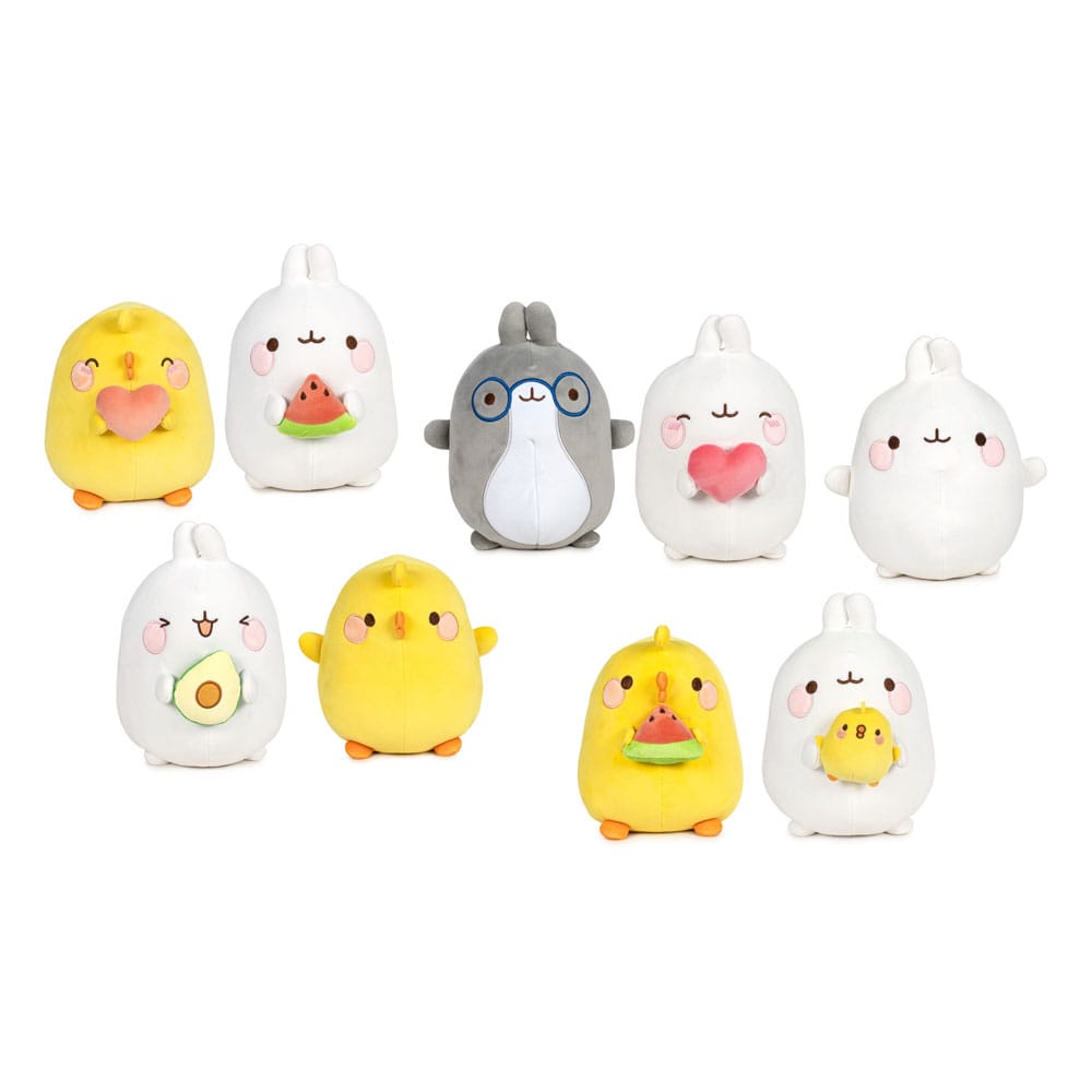 Molang Plüschfiguren 18 cm Wave 1 Small Sortiment (12)