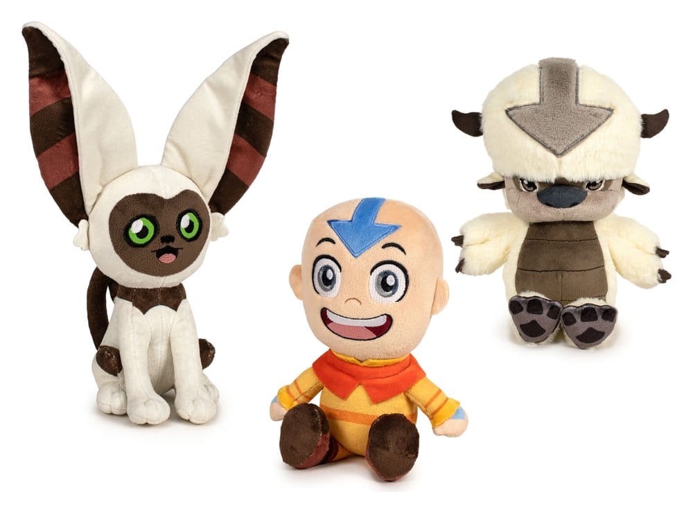 Avatar - Der Herr der Elemente Plüschfiguren 21 cm 