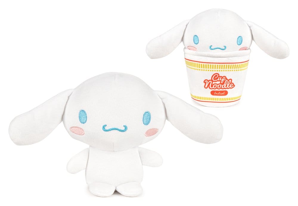 Hello Kitty &amp; Friends Plüschfiguren &nbsp;- Cup Noodles 16 cm Sortiment (24)