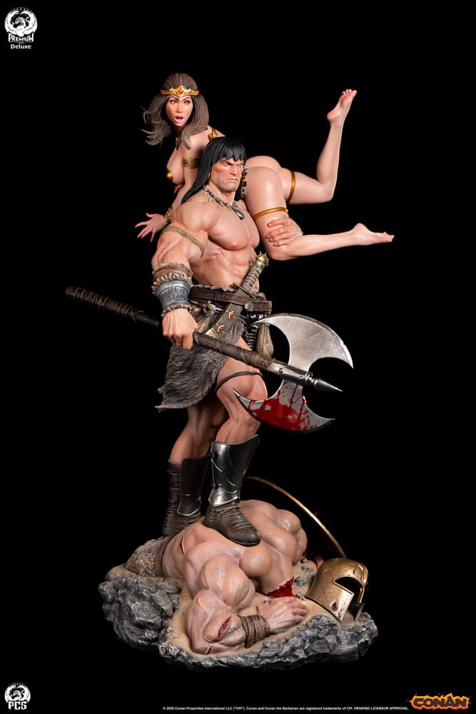Conan der Barbar Statue 1/4 Conan Deluxe Edition 63 cm