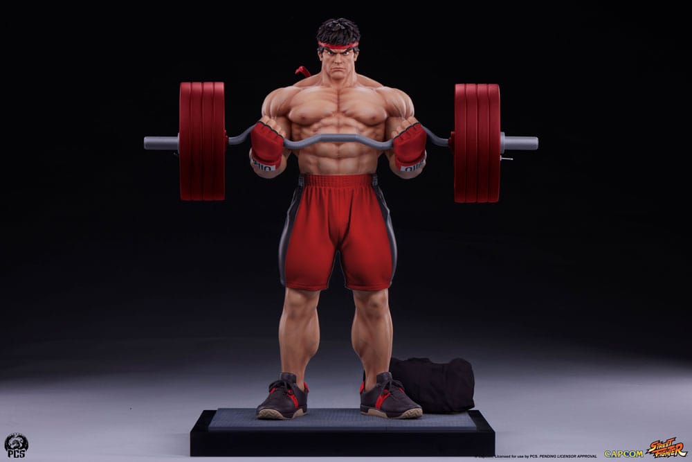 Street Fighter Premier Series Statue 1/4 Ryu: Powerlifting 53 cm    