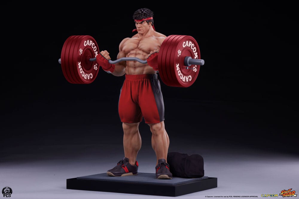 Street Fighter Premier Series Statue 1/4 Ryu: Powerlifting 53 cm    