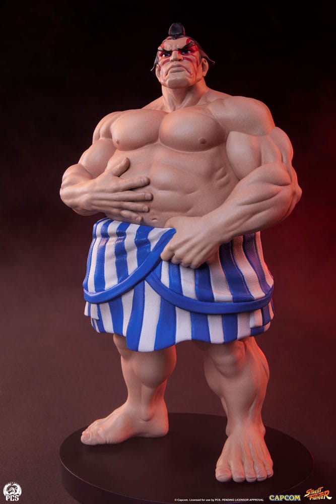 Street Fighter Street Jam Statuen 1/10 Karin & E. Honda 