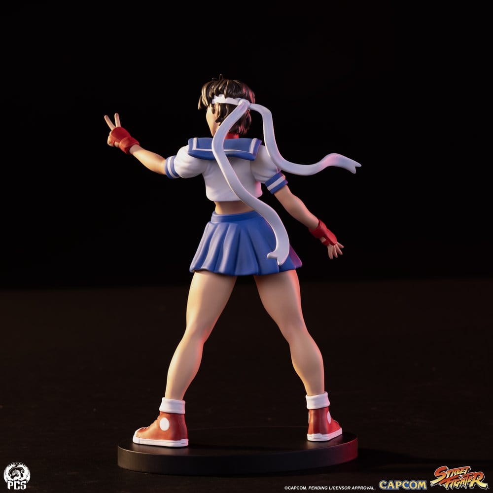 Street Fighter Street Jam Statuen 1/10 Sakura & Sodom 22 cm