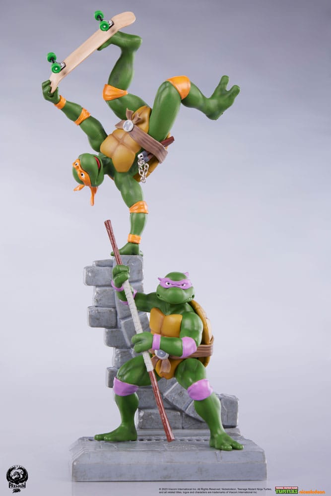 Teenage Mutant Ninja Turtles PVC Statue 4-er Pack 20 cm