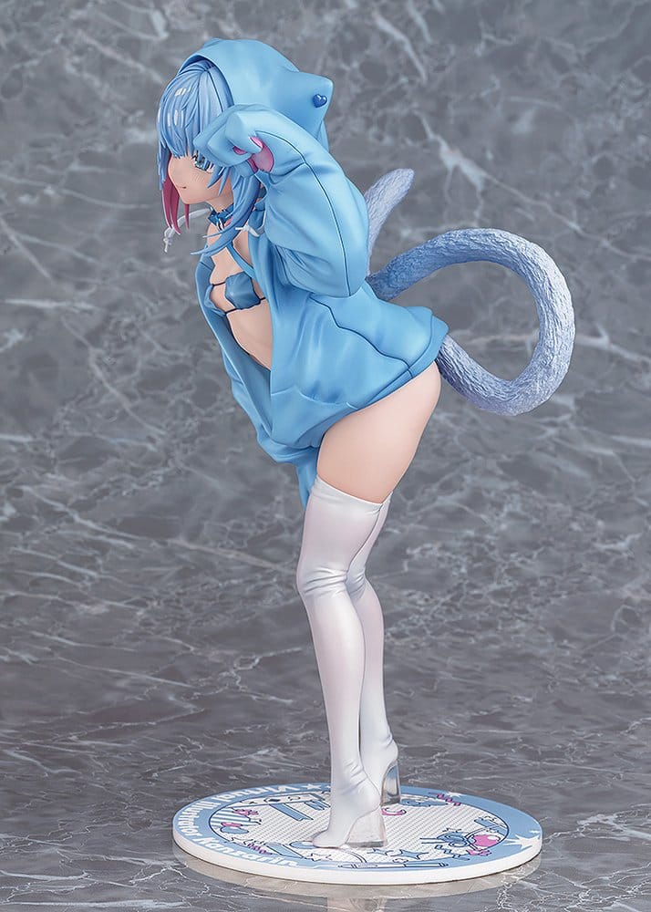 Virtual illustrator Kanzarin PVC Figur 1/6 kanzarin-chan: Cat-Eared Hoodie Ver. 26 cm