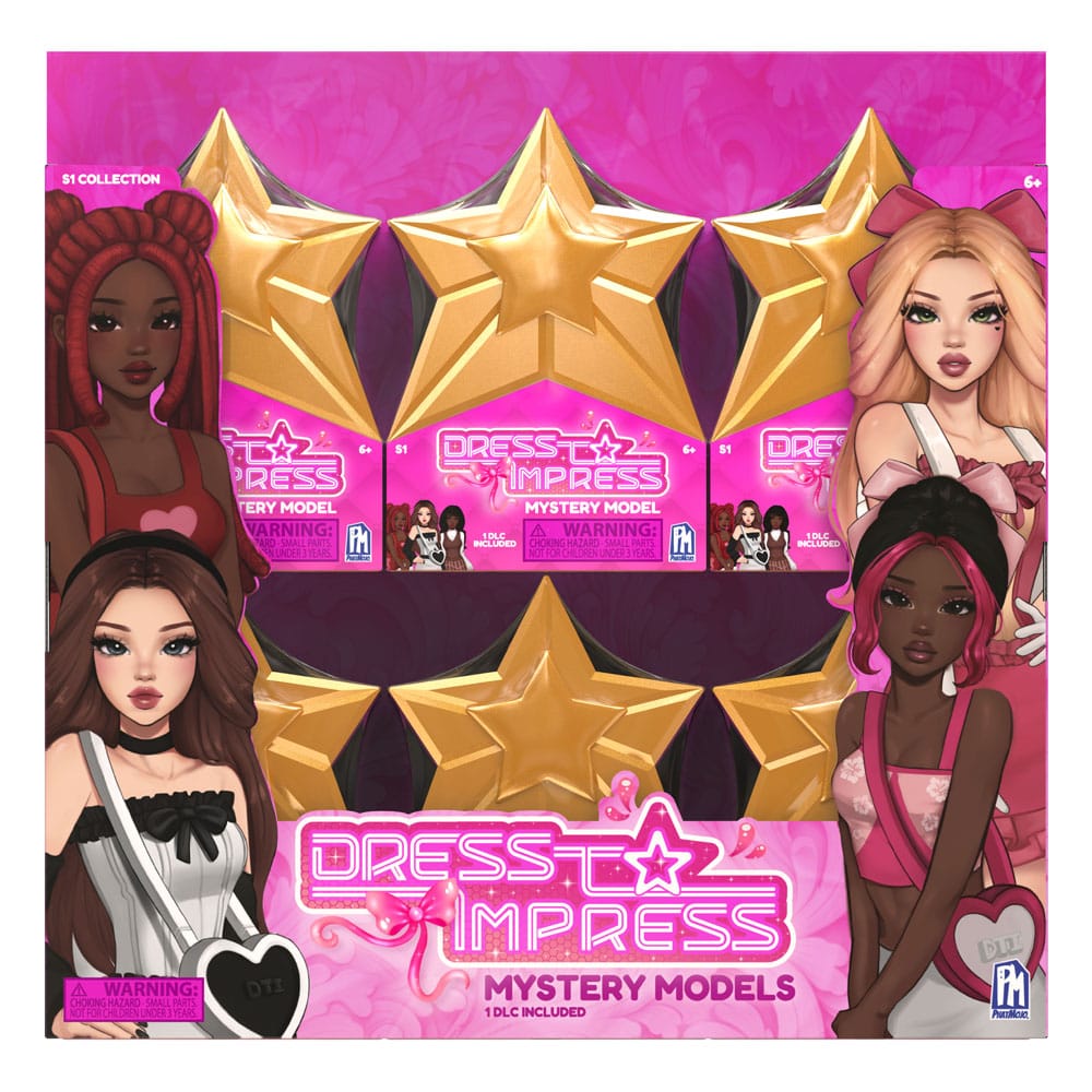 Dress To Impress Mystery Minipuppen 10 cm Series 1 Display (18)