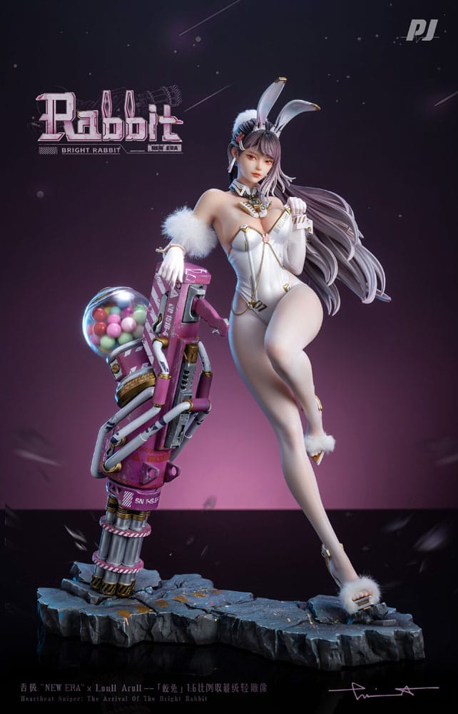 Original Character PVC Statue 1/6 Bright Rabbit Illustration by Loull Aroll x New Era 37 cm     