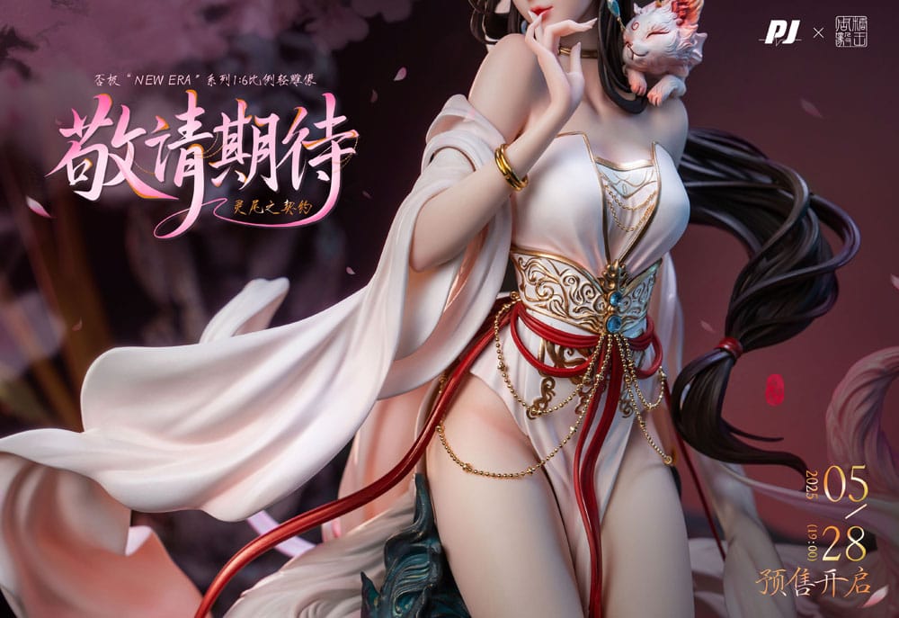 Original Character PVC Statue 1/6 Contract Illustration by Zhou Yi x New Era 41 cm     